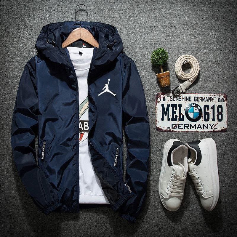 Jordan Navy Windbreak Set - Style Urbain Premium