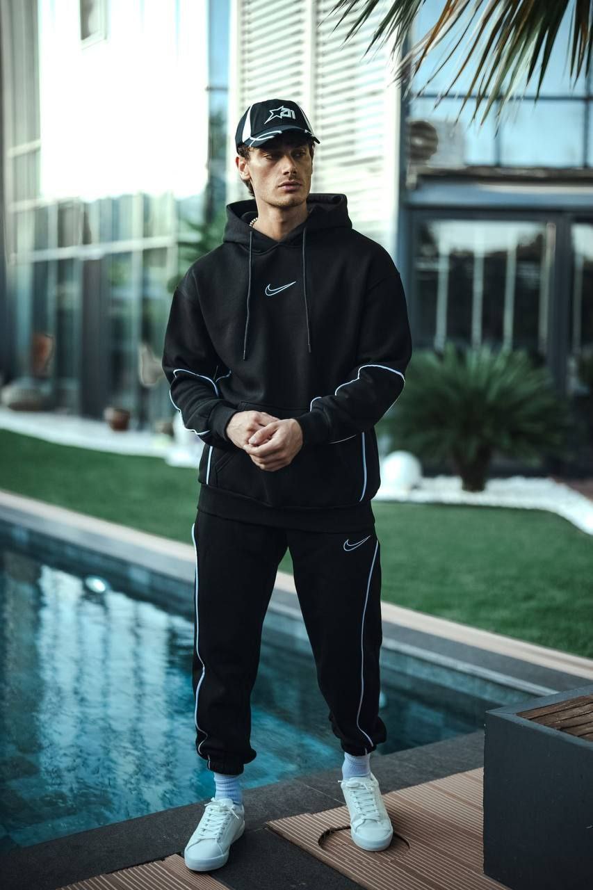"Nike Tech Fleece Full Set -Hoodie & Jogger Premium"
